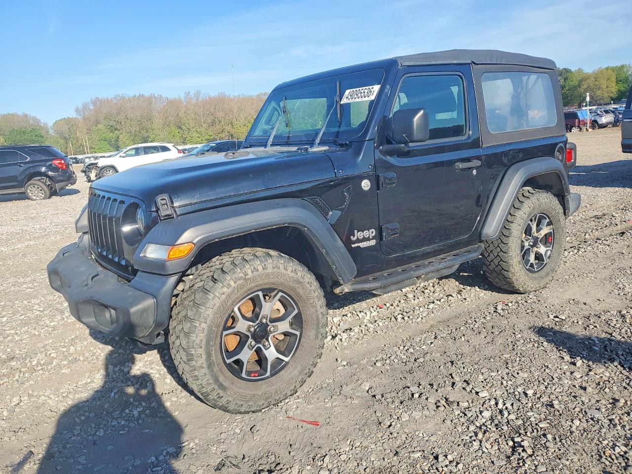 2020 Jeep Wrangler Willys, VIN 1C4GJXAG0LW143080 — Minor dents and scratches