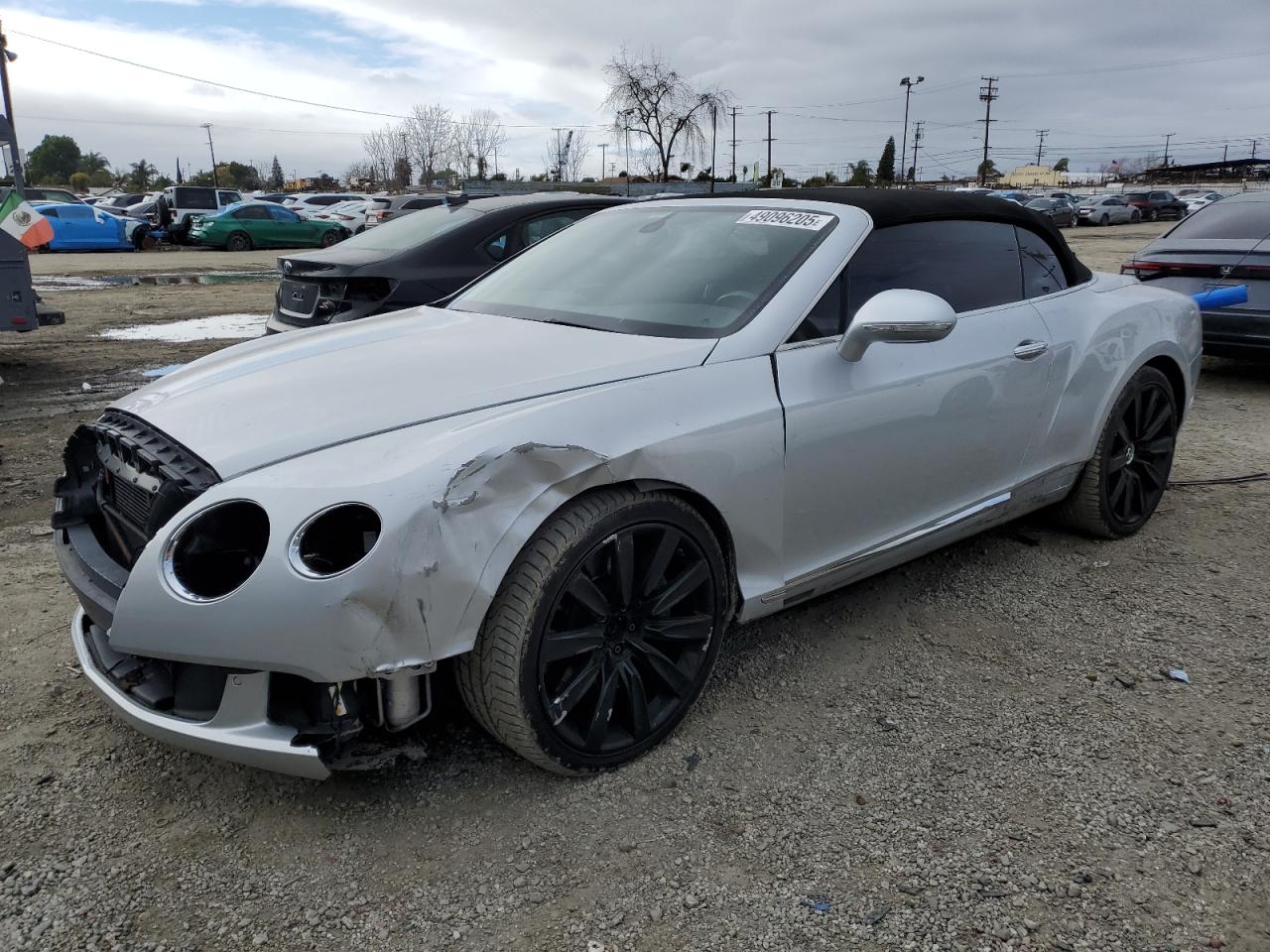 2012 Bentley Continental GT, VIN SCBGR3ZA2CC077346 — Front end