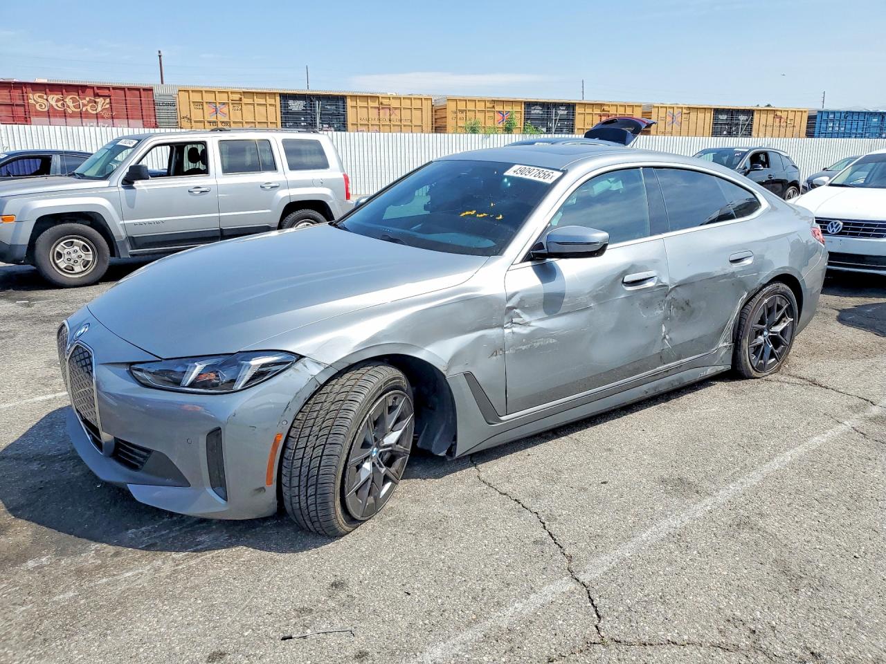 2025 BMW i4 eDrive40, VIN WBY23HD06SFU15850 — Side