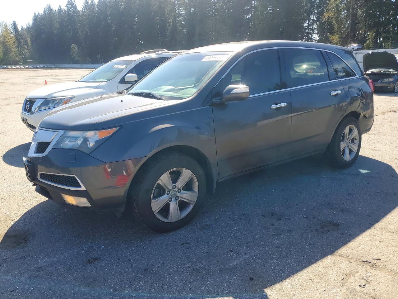 2012 Acura MDX Advance, VIN 2HNYD2H69CH004991 — Rear end