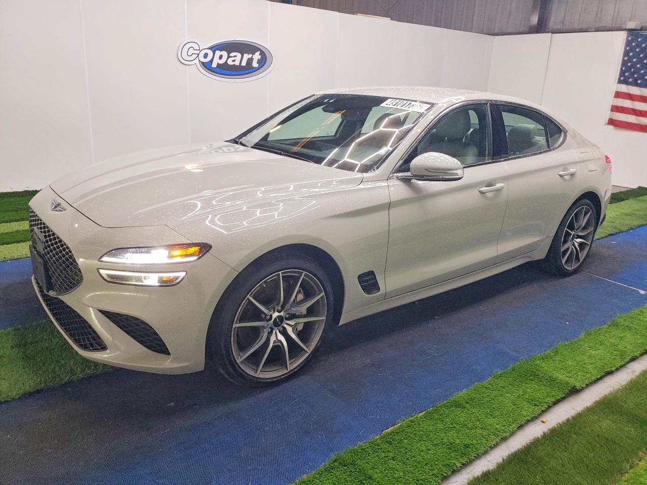 2024 Genesis G70 2.5T, VIN KMTG34SC2RU142801 — Minor dents and scratches