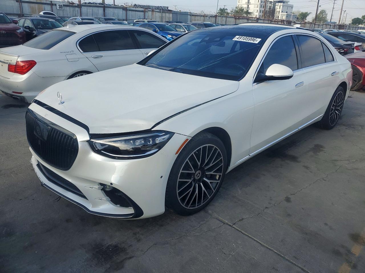 2023 Mercedes-Benz S 500, VIN W1K6G6DB3PA222305 — Front end