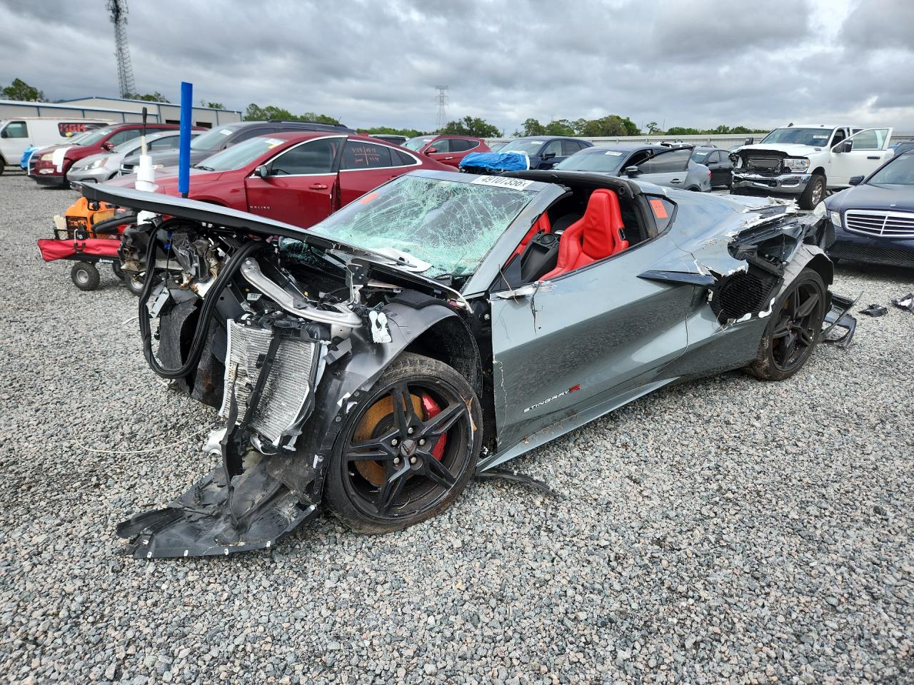 2022 Chevrolet Corvette 1LT, VIN 1G1YA2D48N5124531 — Front end