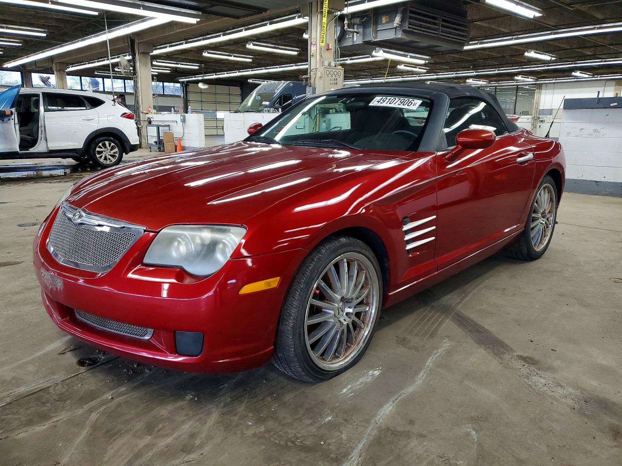 2007 Chrysler Crossfire, VIN 1C3LN55L77X073287 — Rear end