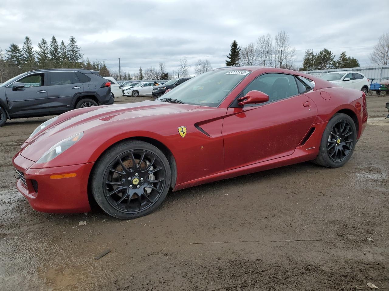 2007 Ferrari 599, VIN ZFFFC60A470151593 — Вандализм