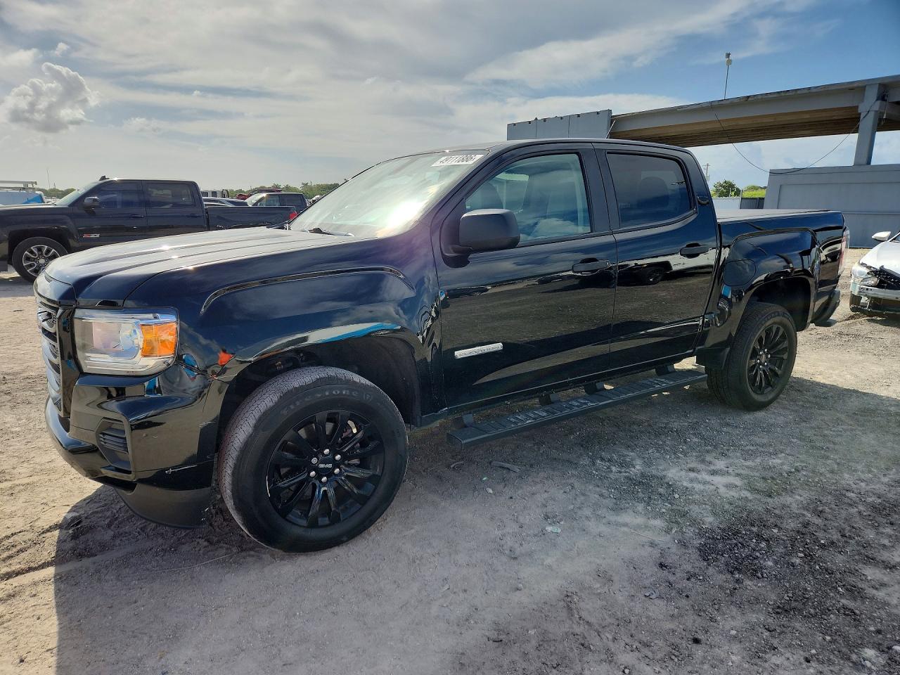 2021 GMC Canyon 2WD Elevation Standard, VIN 1GTG5BEN1M1179259 — Vandalism
