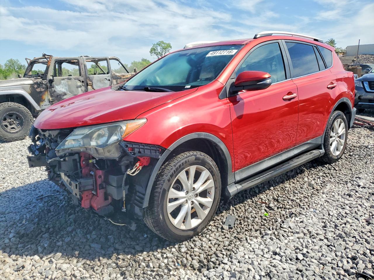 2013 Toyota RAV4 Limited, VIN 2T3YFREV7DW036652 — Front end