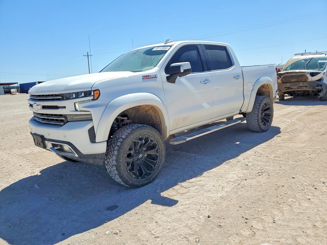 2020 Chevrolet Silverado 1500 High Country, VIN 1GCUYHED8LZ253734 — Vandalism