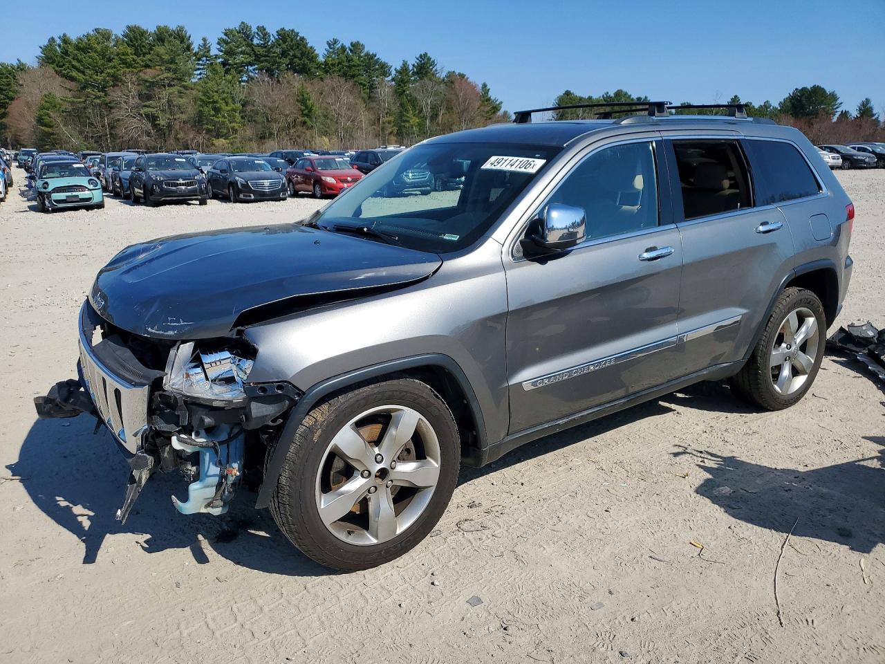 2013 Jeep Grand Cherokee Limited, VIN 1C4RJFBT9DC556021 — Front end