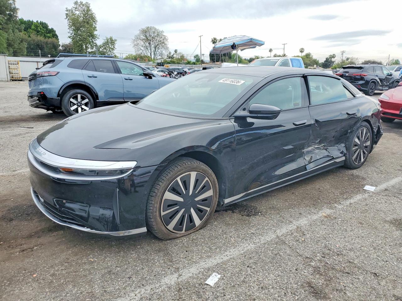 2025 Lucid Air Pure, VIN 50EA1PGA6SA004751 — Side
