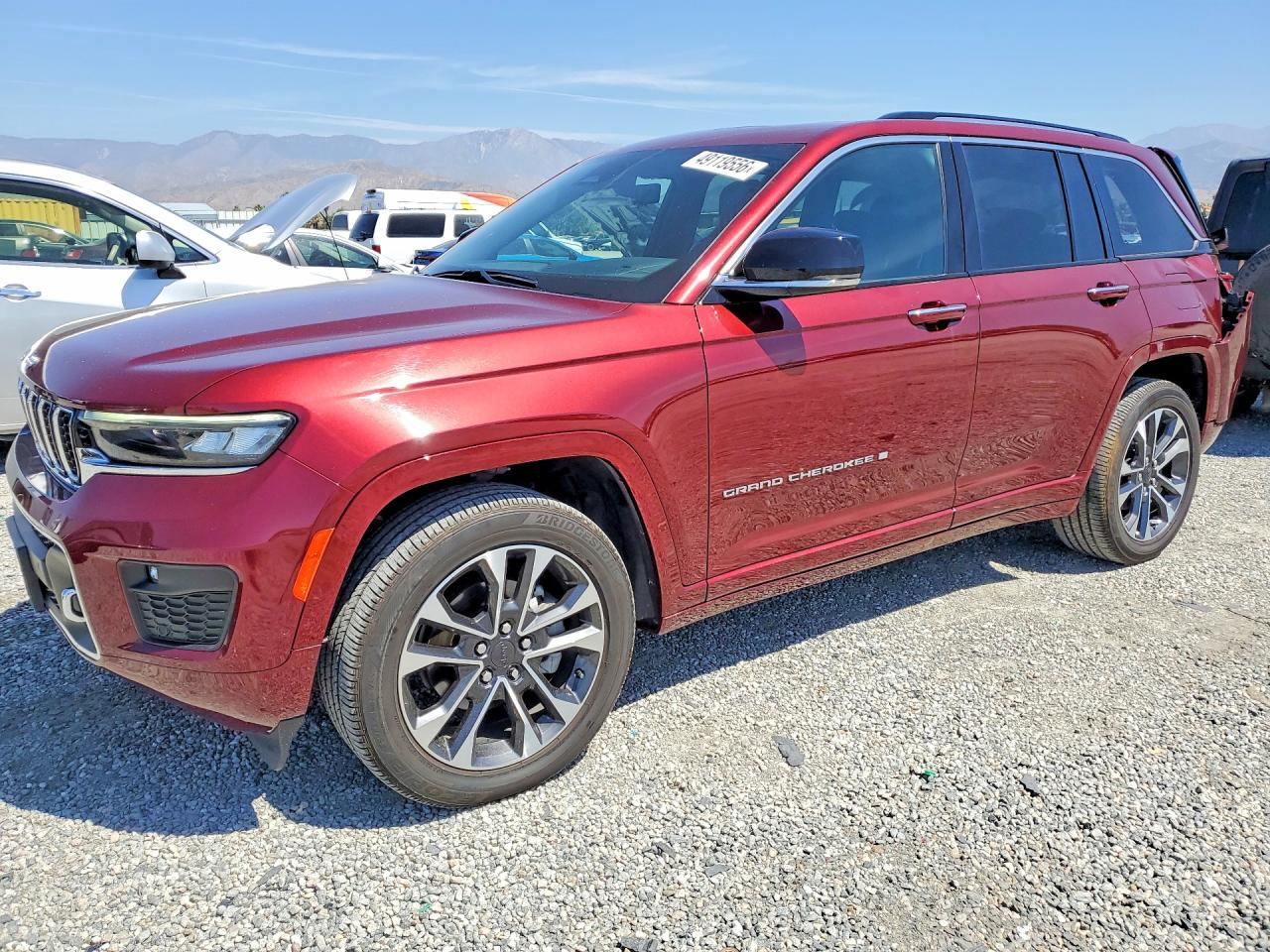 2022 Jeep Grand Cherokee Overland, VIN 1C4RJHDG1N8544798 — Rear end