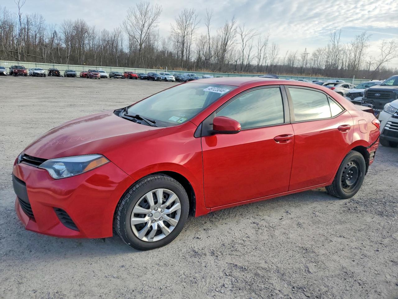 2014 Toyota Corolla LE, VIN 2T1BURHE5EC195219 — Rear end