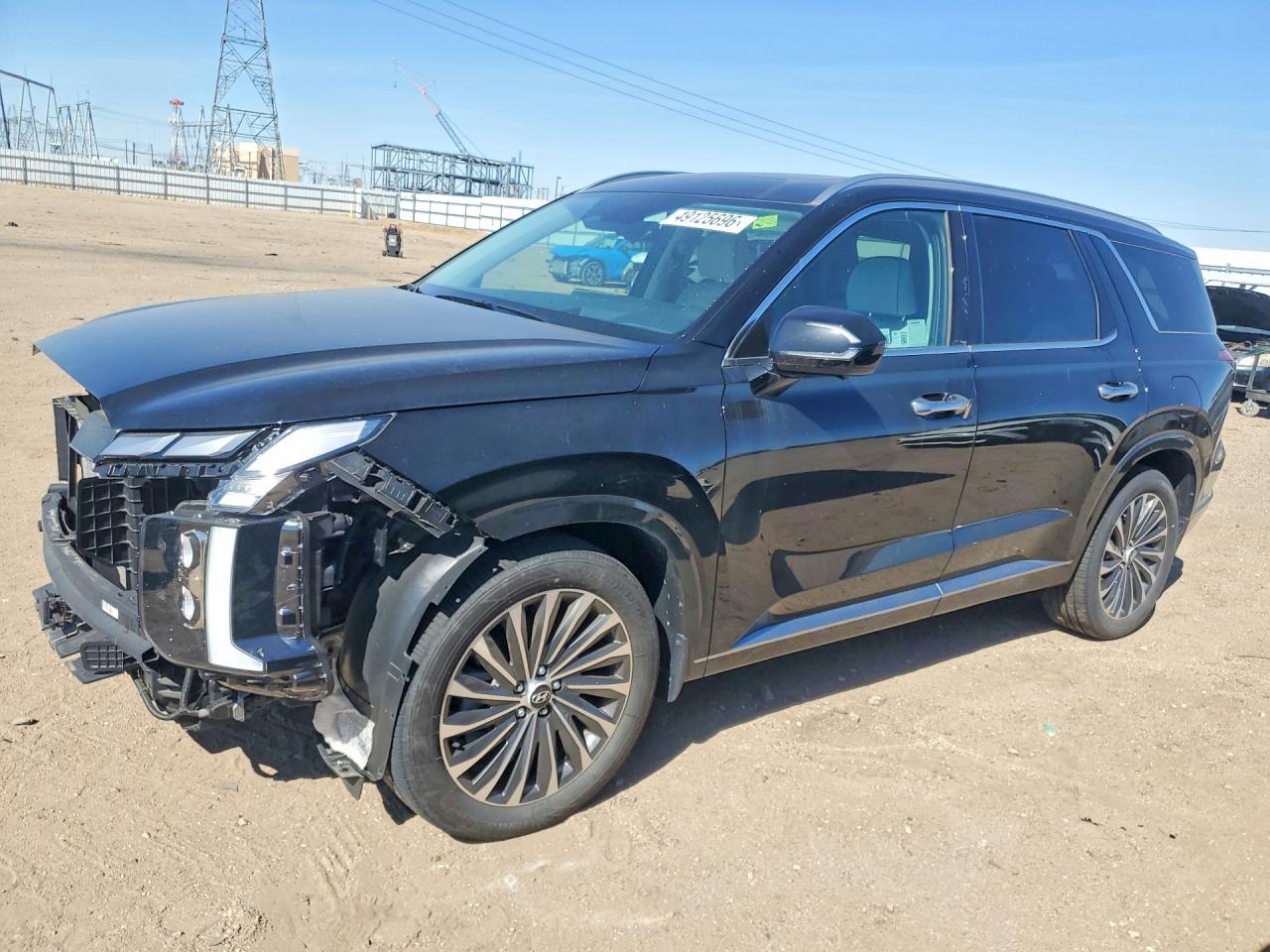 2025 Hyundai Palisade Calligraphy, VIN KM8R7DGE6SU878437 — Front end