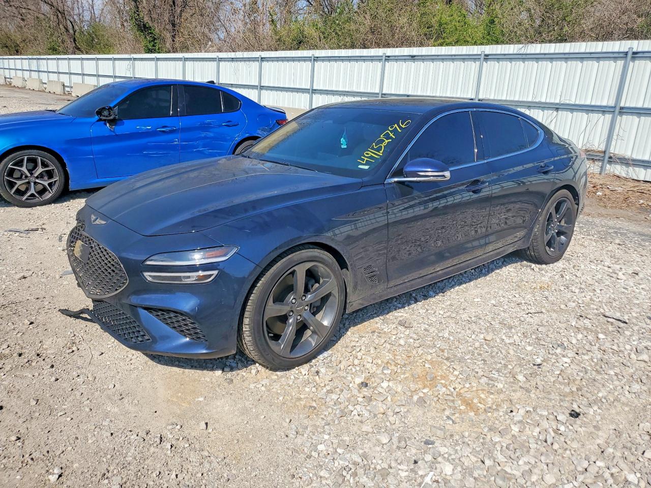 2022 Genesis G70 3.3T, VIN KMTG54TE5NU081738 — Burn