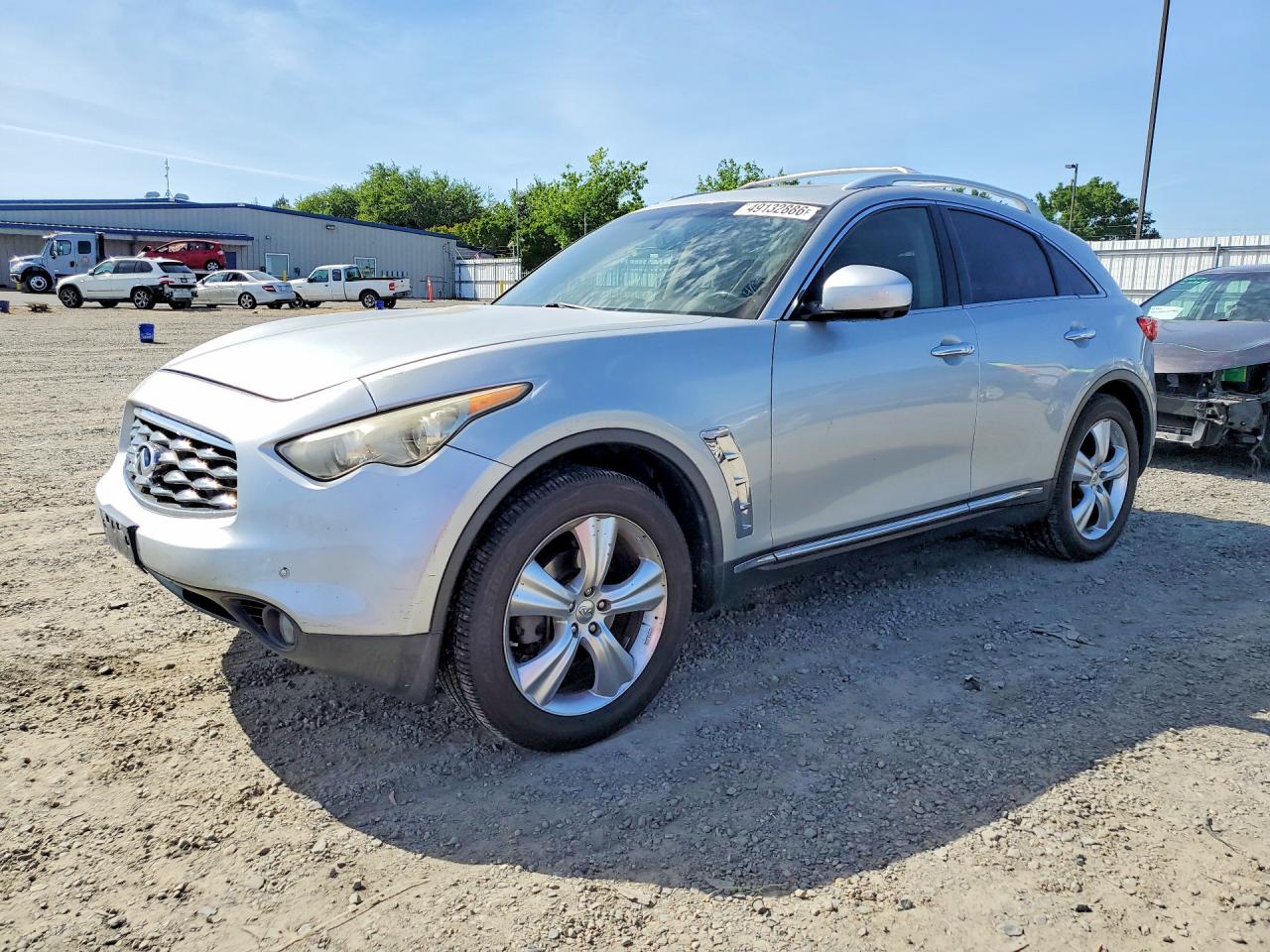 2011 Infiniti FX, VIN JN8AS1MW1BM731121 — Interior fire