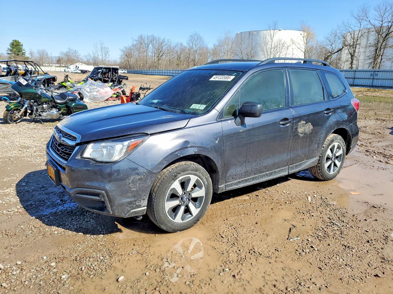 2017 Subaru Forester, VIN JF2SJABC7HH514588 — Пожар в салоне