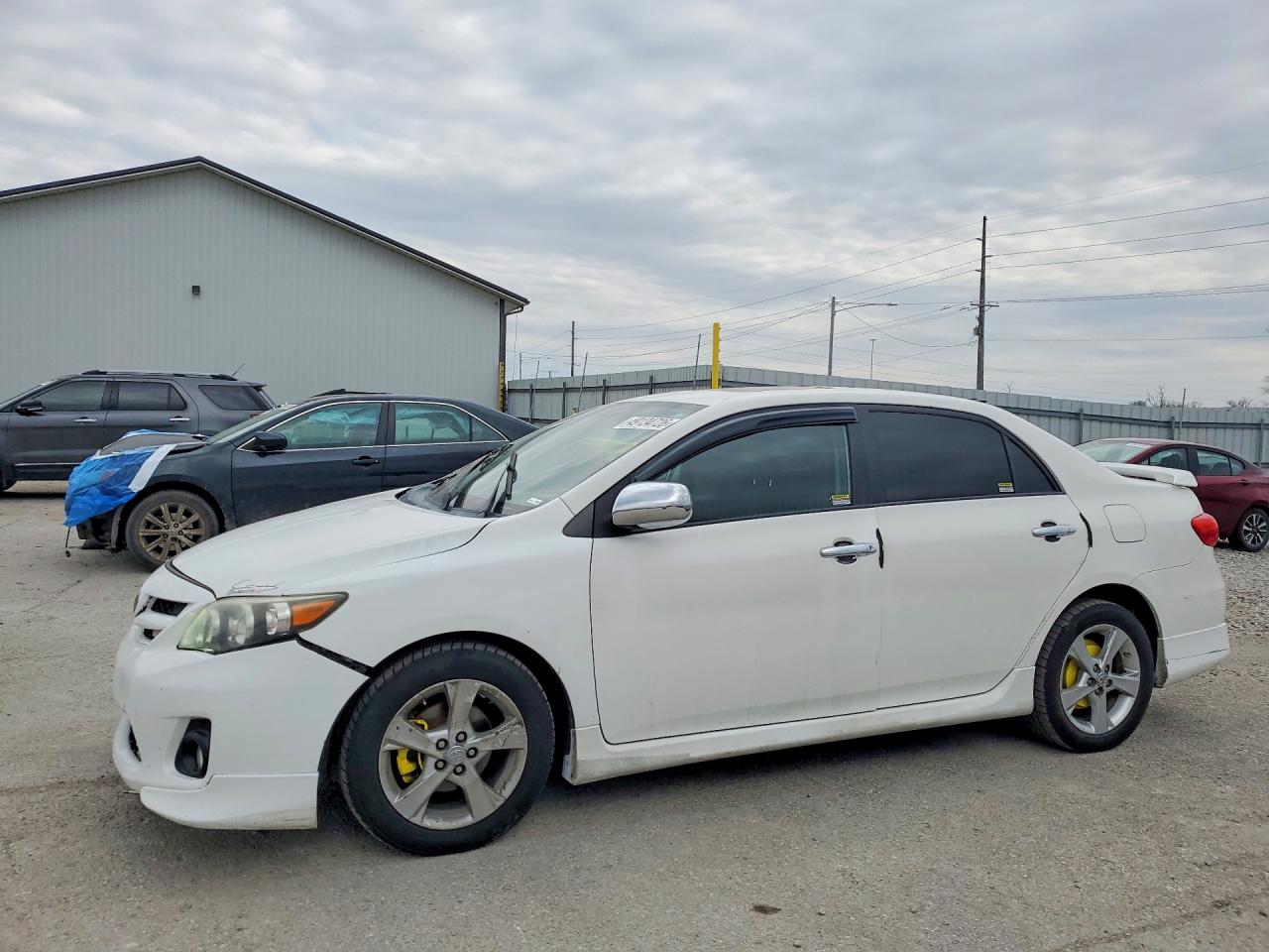 2011 Toyota Corolla S, VIN 2T1BU4EE7BC754319 — Front end