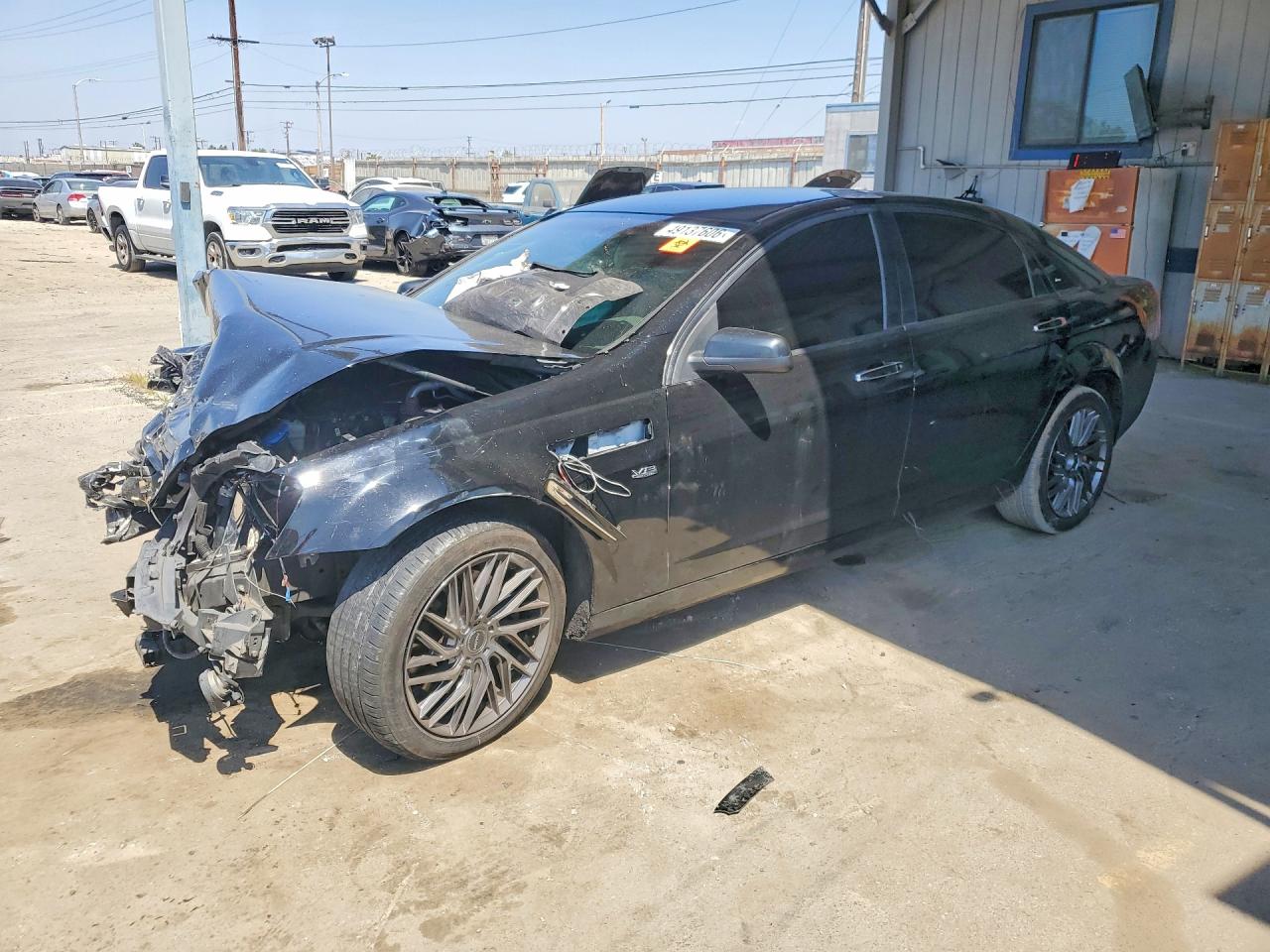 2013 Chevrolet Caprice Police Police, VIN 6G1MK5U24DL827245 — Front end
