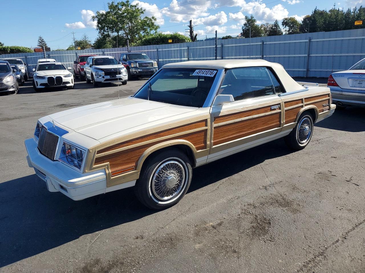 1984 Chrysler LeBaron, VIN 1C3BC55G1EG121786 — Minor dents and scratches