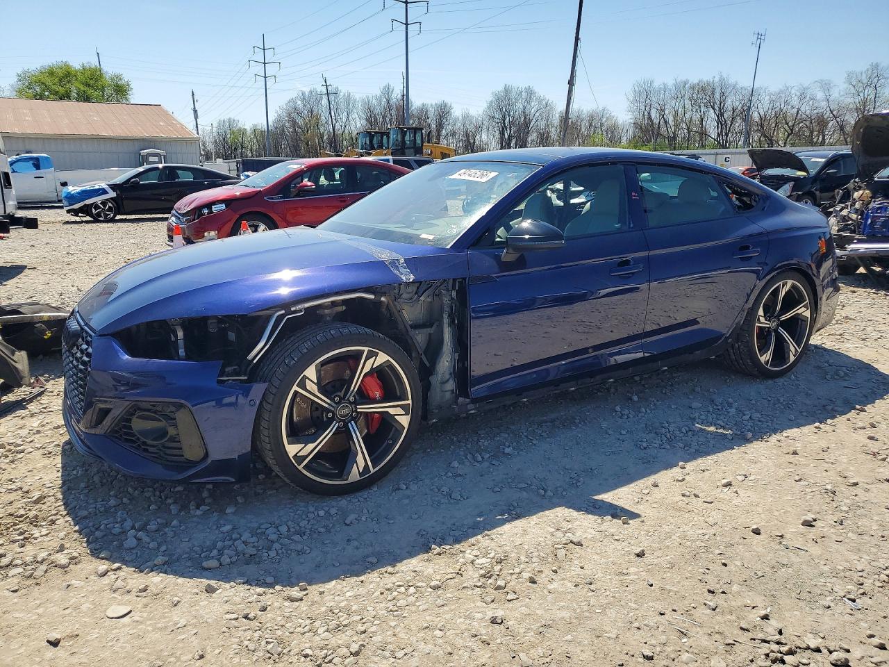 2021 Audi RS 5 Sportback, VIN WUAAWCF53MA902832 — Перед