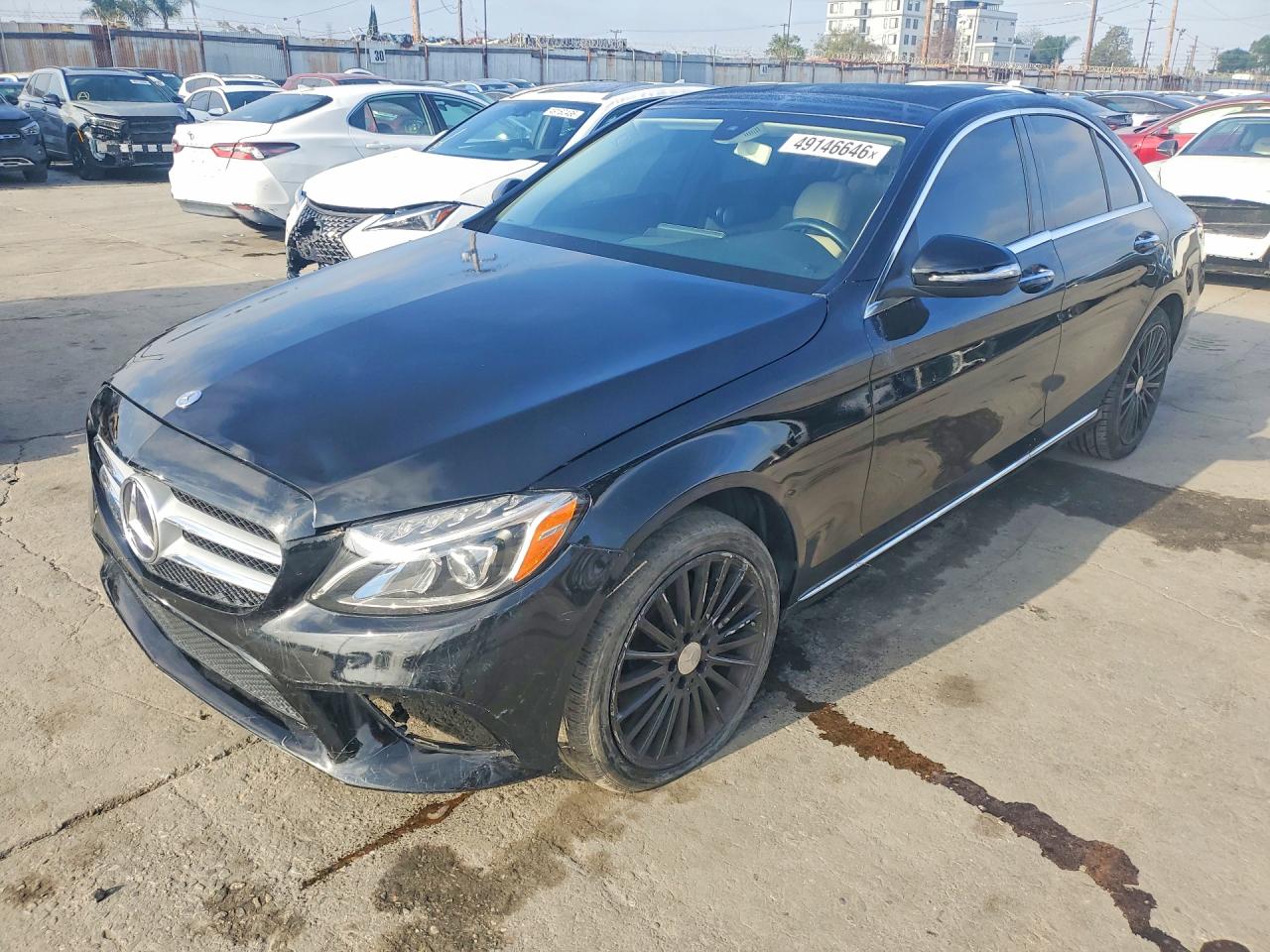 2019 Mercedes-Benz C 300, VIN 55SWF8EB0KU316423 — Front end
