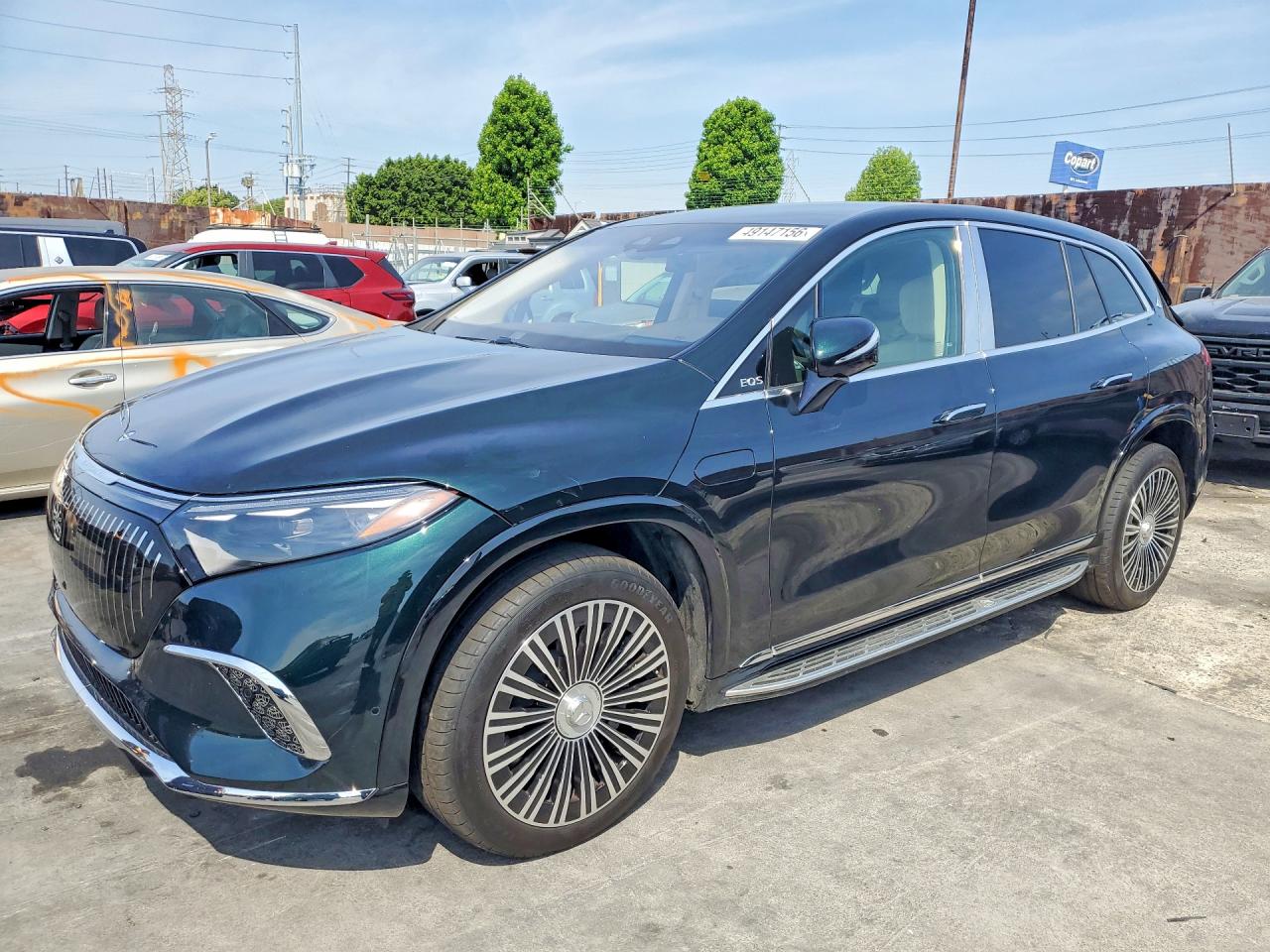 2025 Mercedes-Benz EQS Maybach EQS 680, VIN 4JGDX5FB2SA039491 — Rear end