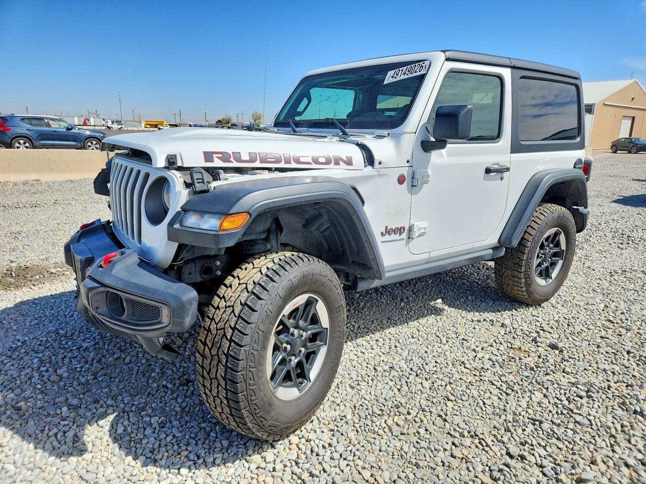 2020 Jeep Wrangler Rubicon, VIN 1C4HJXCN5LW139154 — Front end