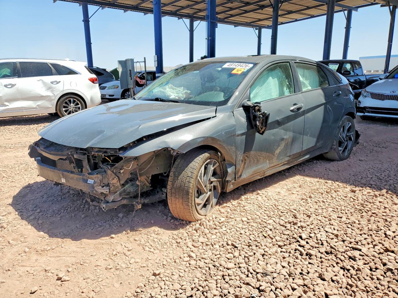 2024 Hyundai Elantra SEL, VIN KMHLS4DG2RU773513 — Front end
