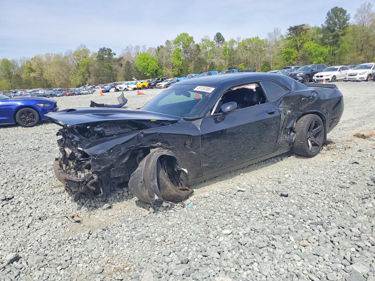 2017 Dodge Challenger SRT Hellcat, VIN 2C3CDZC99HH635715 — Front end