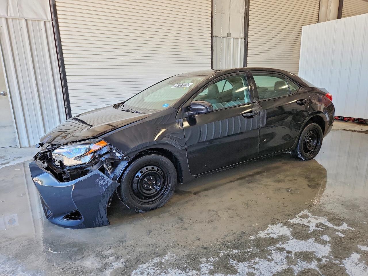 2018 Toyota Corolla LE, VIN 5YFBURHE3JP855798 — Undercarriage