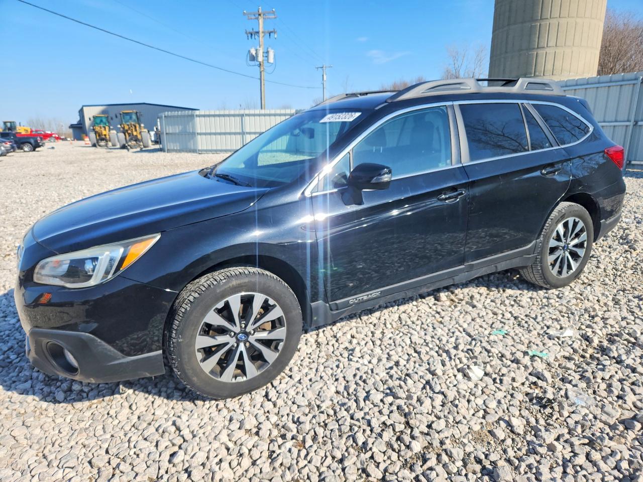 2017 Subaru Outback Limited, VIN 4S4BSANC7H3235853 — Water / flood
