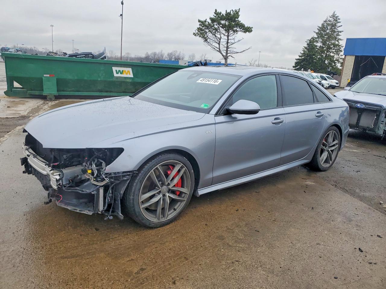 2017 Audi S6 Premium Plus, VIN WAUFFAFC9HN128166 — Перед