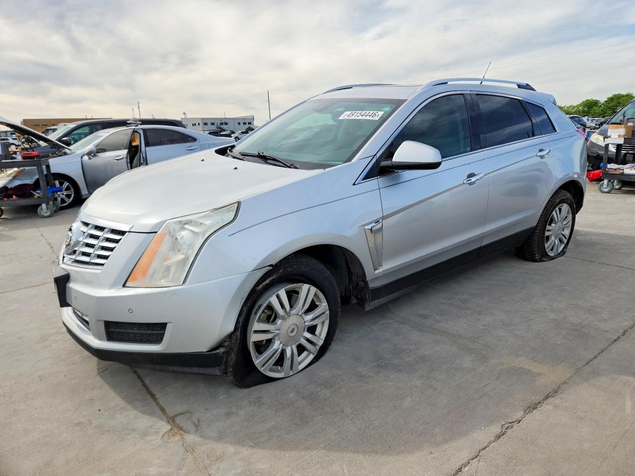 2013 Cadillac SRX Luxury Collection, VIN 3GYFNCE30DS510132 — Frame damage