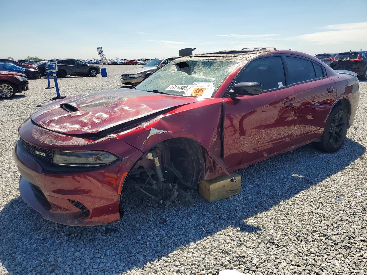 2023 Dodge Charger R/T, VIN 2C3CDXCT8PH580432 — Rollover