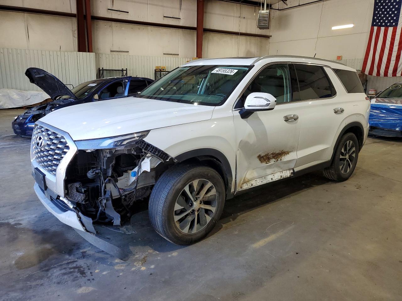 2022 Hyundai Palisade SEL, VIN KM8R24HE9NU488448 — Side