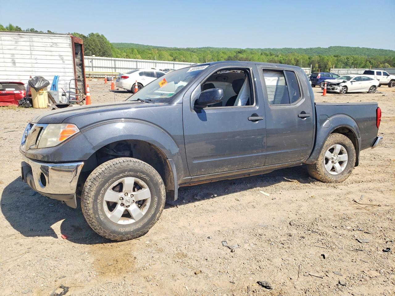 2011 Nissan Frontier SV, VIN 1N6AD0EV2BC442595 — Side