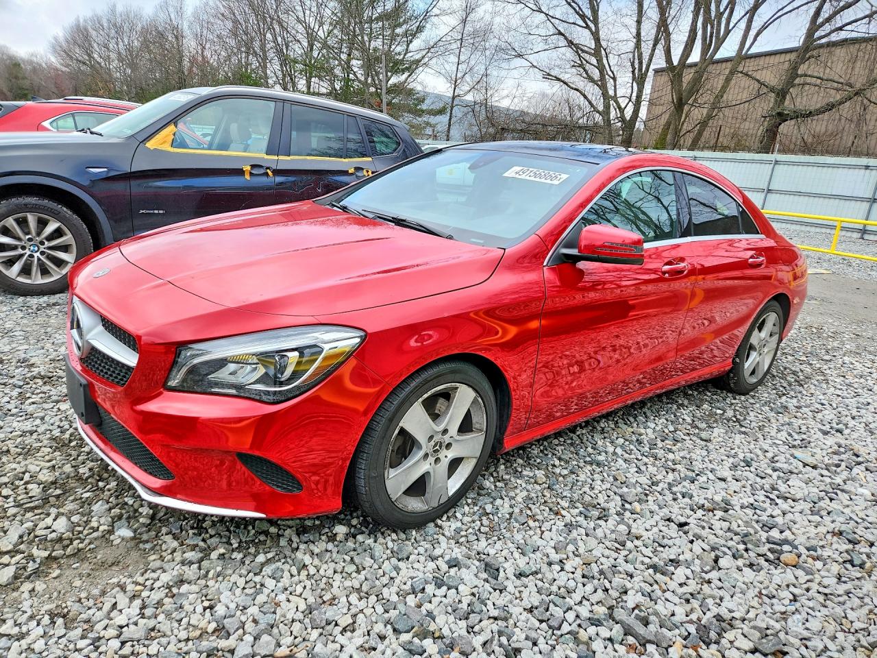 2018 Mercedes-Benz CLA 250, VIN WDDSJ4GB1JN541024 — Undercarriage