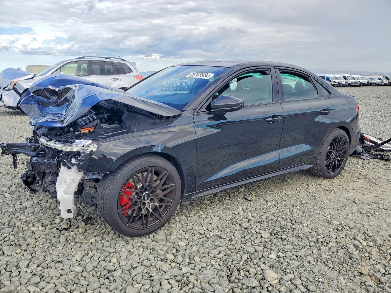 2023 Audi S3 Premium Plus, VIN WAUH3DGY0PA044014 — Перед