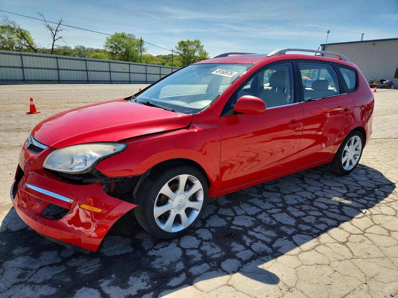2011 Hyundai Elantra GLS, VIN KMHDC8AE0BU098861 — Front end