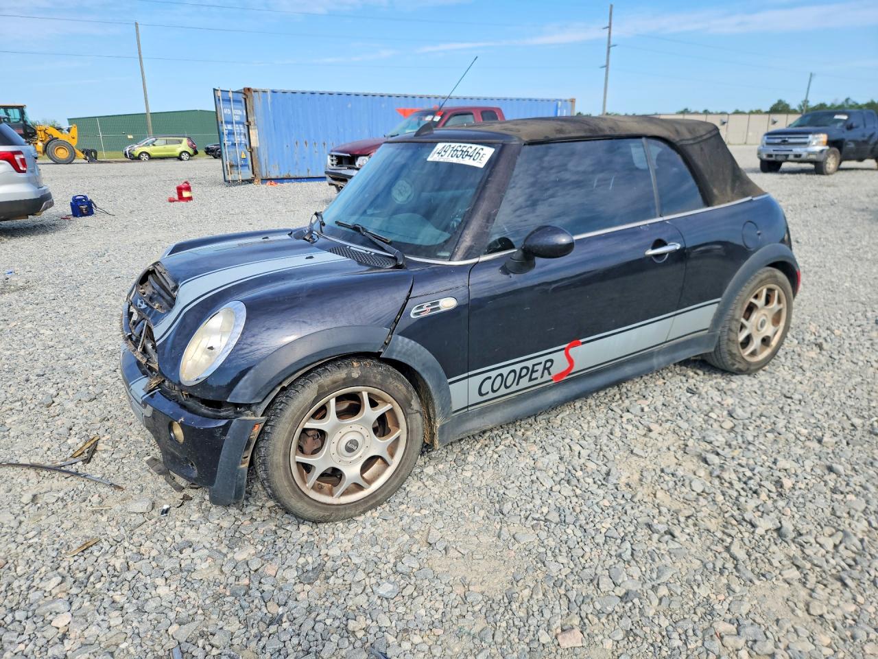 2008 MINI Convertible S, VIN WMWRH33558TL97088 — Front end