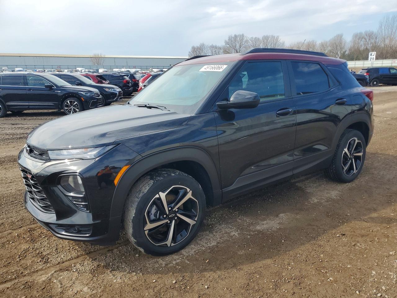 2022 Chevrolet TrailBlazer RS, VIN KL79MUSLXNB013633 — Water / flood