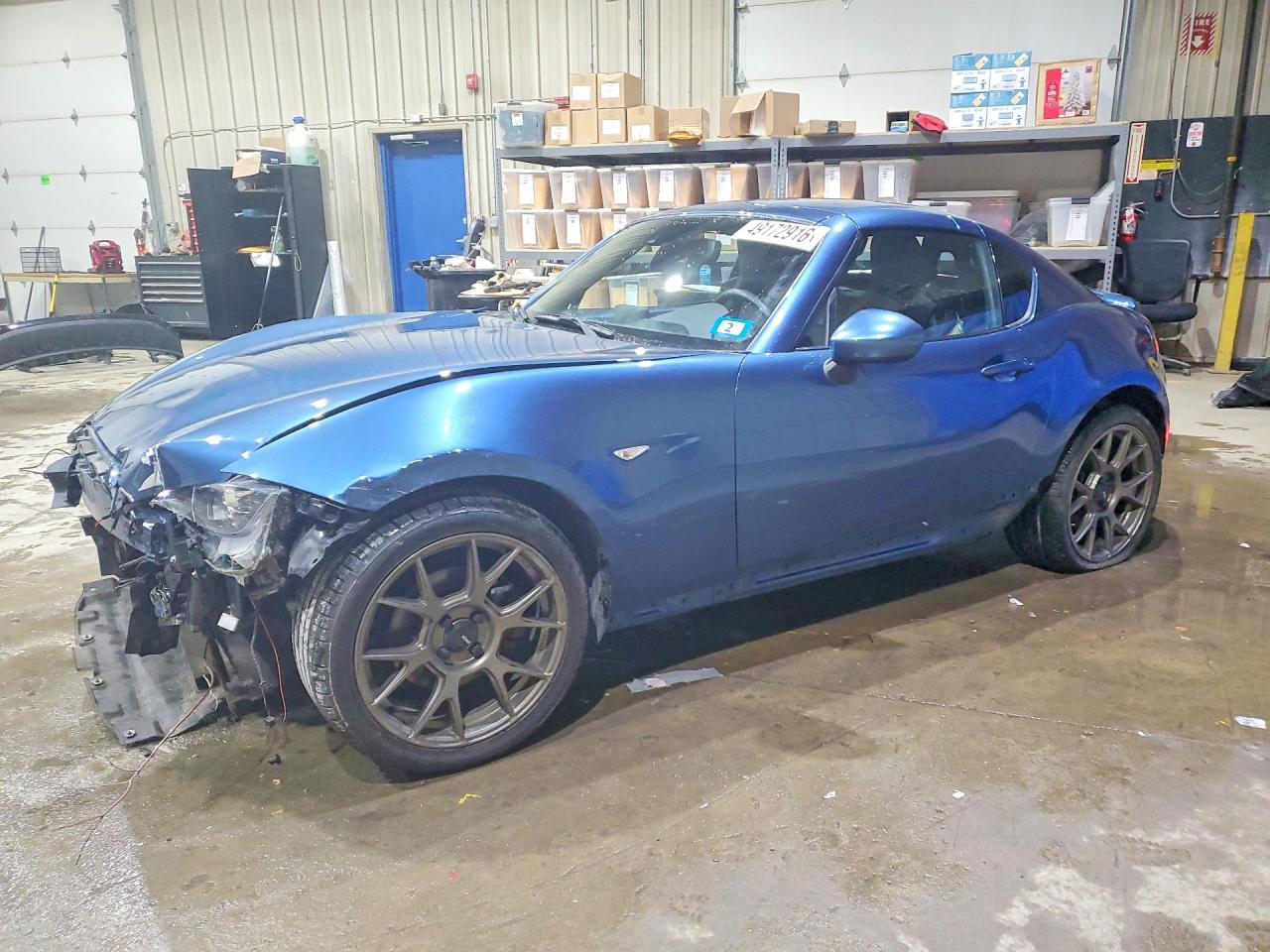 2018 Mazda MX-5 Miata Grand Touring, VIN JM1NDAM75J0203958 — Front end