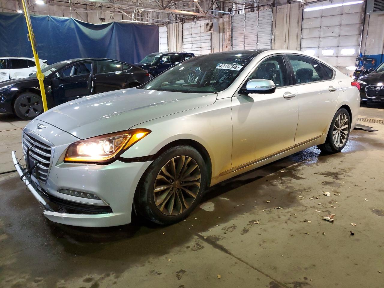 2016 Hyundai Genesis 3.8L, VIN KMHGN4JE6GU115542 — Перед
