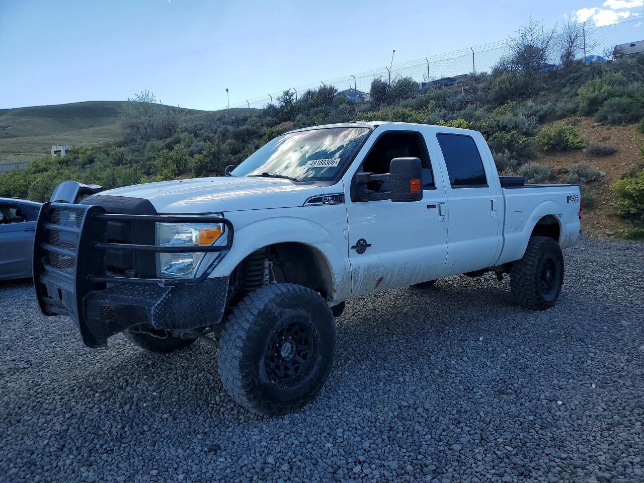 2011 Ford F-250 Lariat, VIN 1FT7W2BT2BEC86357 — Rear end