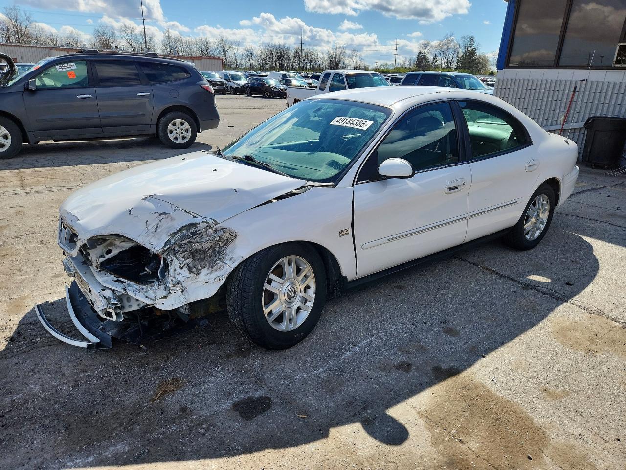 2004 Mercury Sable LS Premium, VIN 1MEHM55S14G600018 — Front end