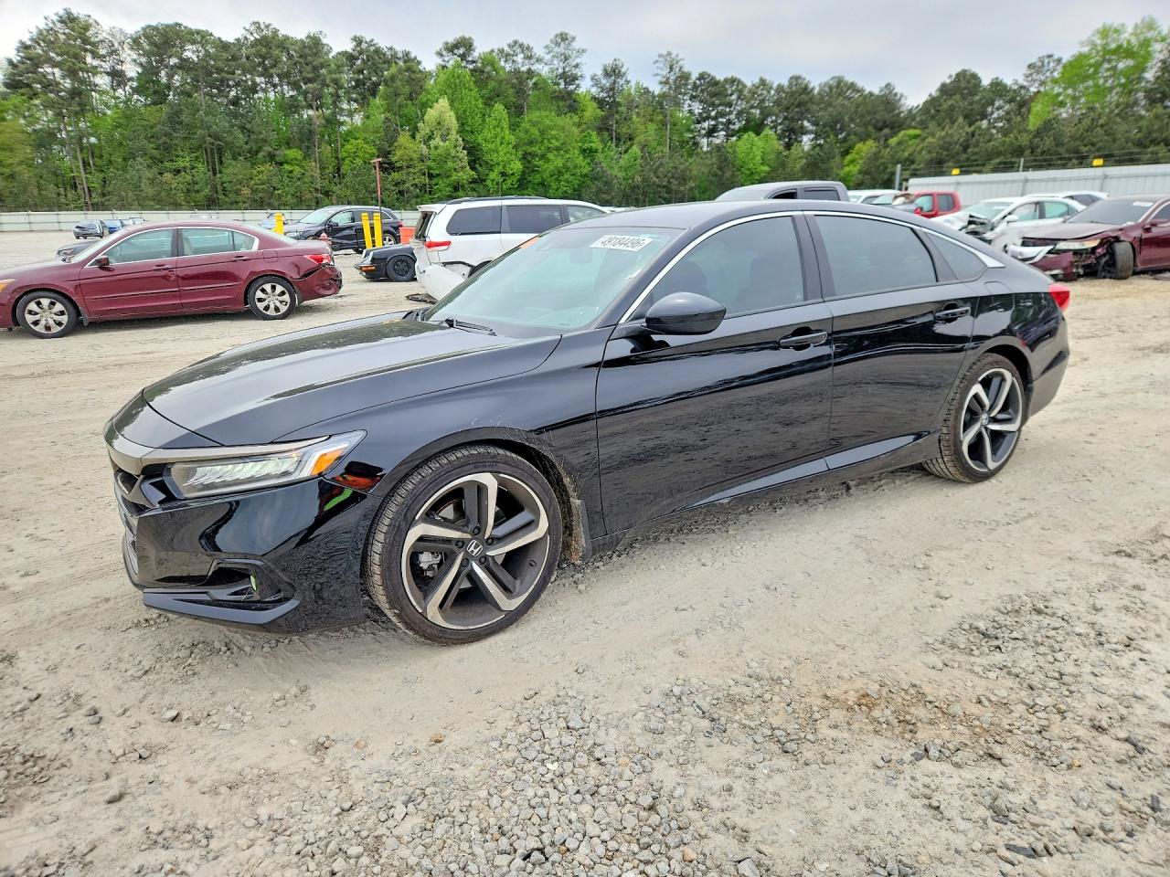 2022 Honda Accord Sport, VIN 1HGCV1F37NA095679 — Side
