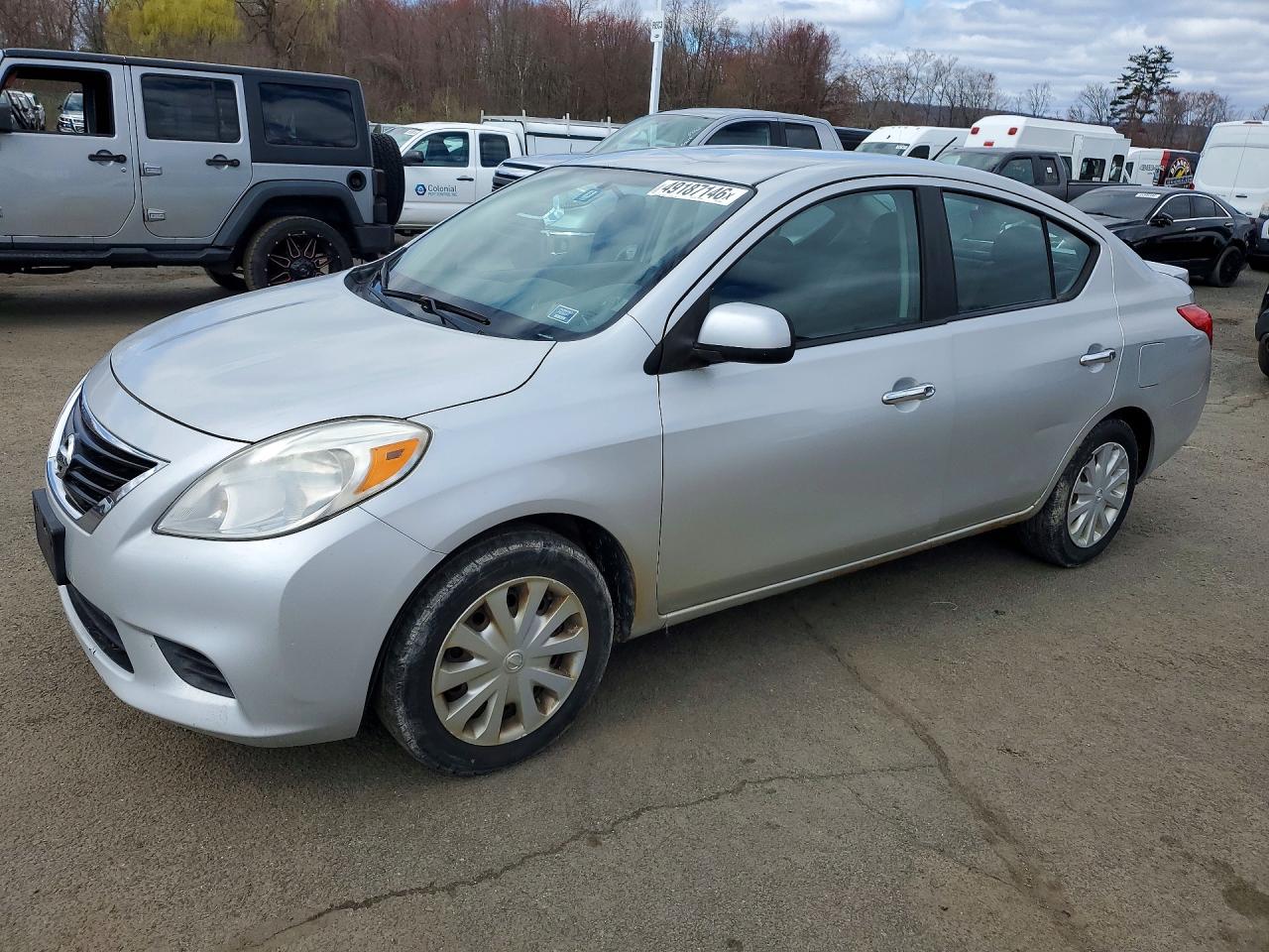2013 Nissan Versa SV, VIN 3N1CN7AP5DL853508 — Water / flood