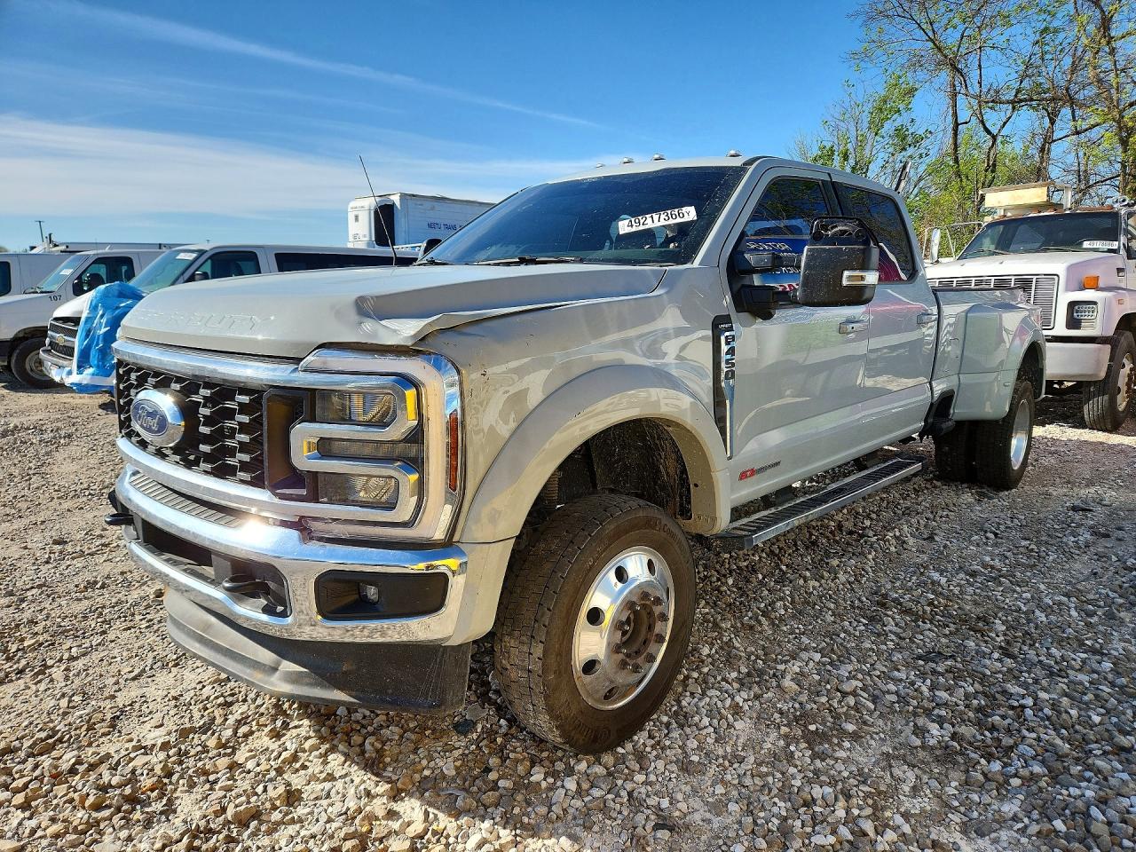 2025 Ford F-450 Lariat, VIN 1FT8W4DM2SED13000 — Rollover