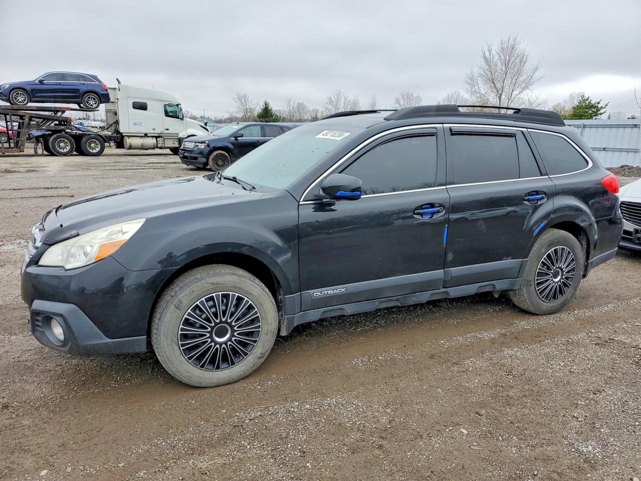 2013 Subaru Outback, VIN 4S4BRGLC7D3247755 — Undercarriage