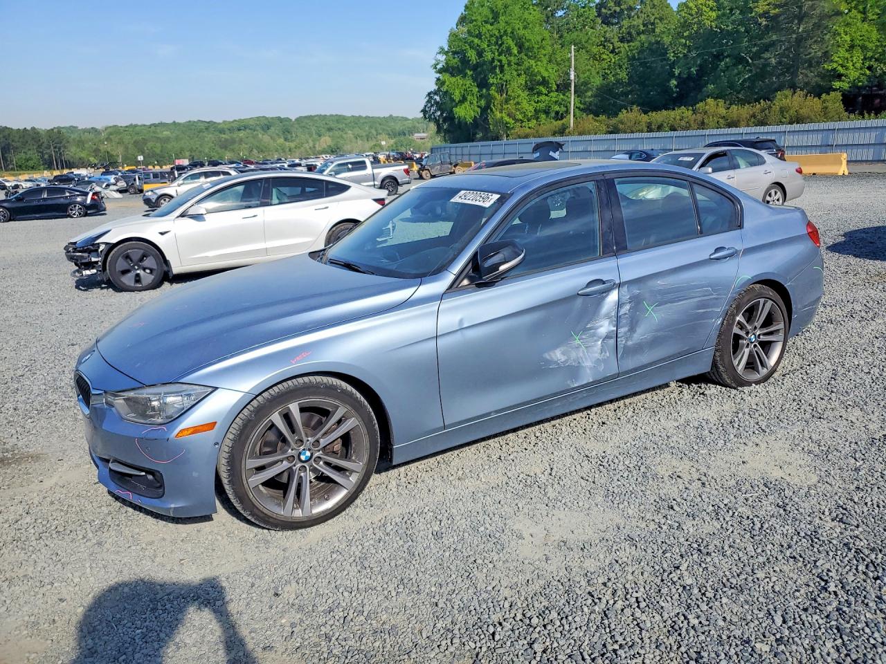 2013 BMW 3 Series 328i, VIN WBA3C1G55DNR48895 — Side